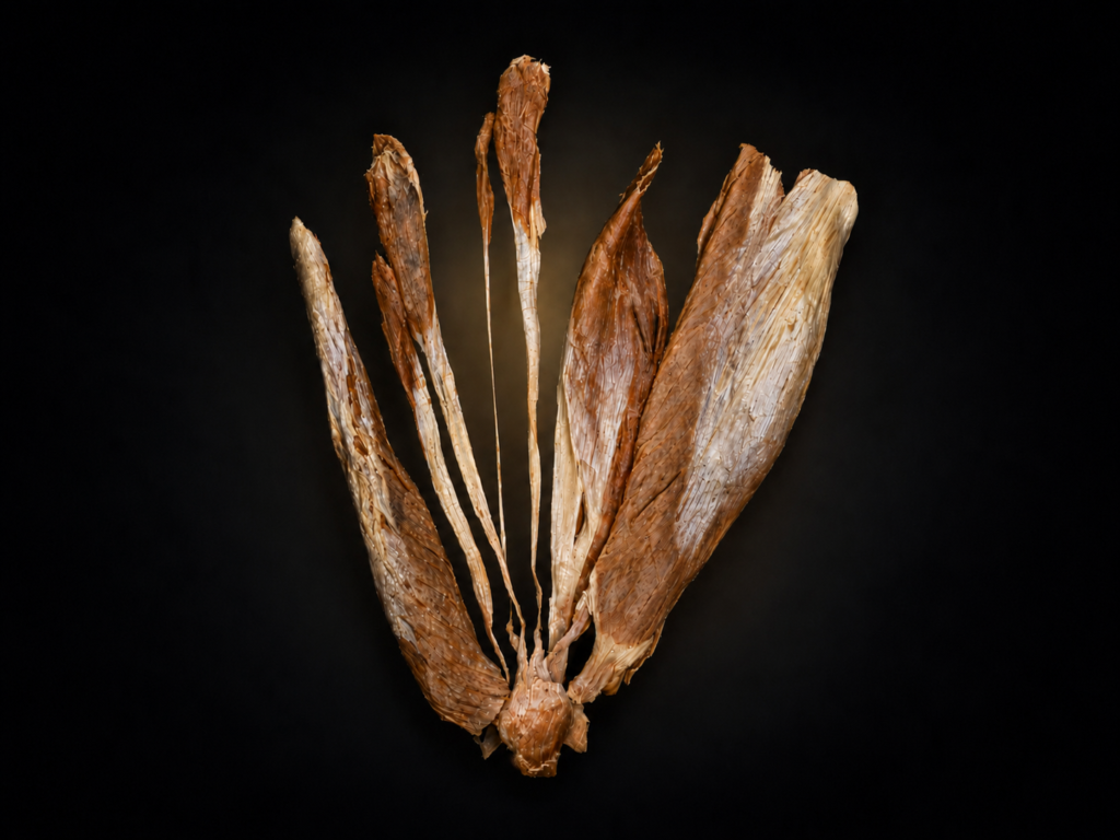Anatomical specimen illustrating morphology-based documentation of anatomical variation